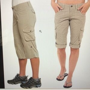 Kuhl Green Kontra Short Khaki Size 4